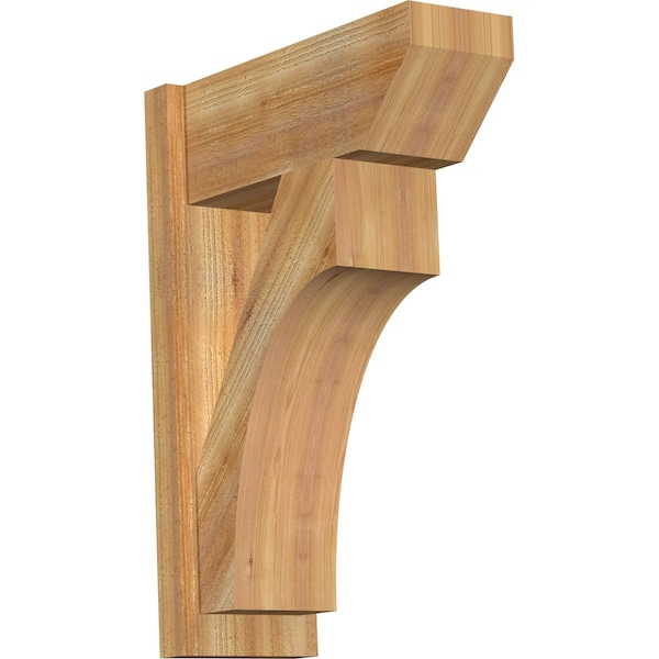 Ekena Millwork Westlake Slat Rough Sawn Outlooker, Western Red Cedar, 8"W x 20"D x 28"H OUT08X20X28WTL06RWR - main